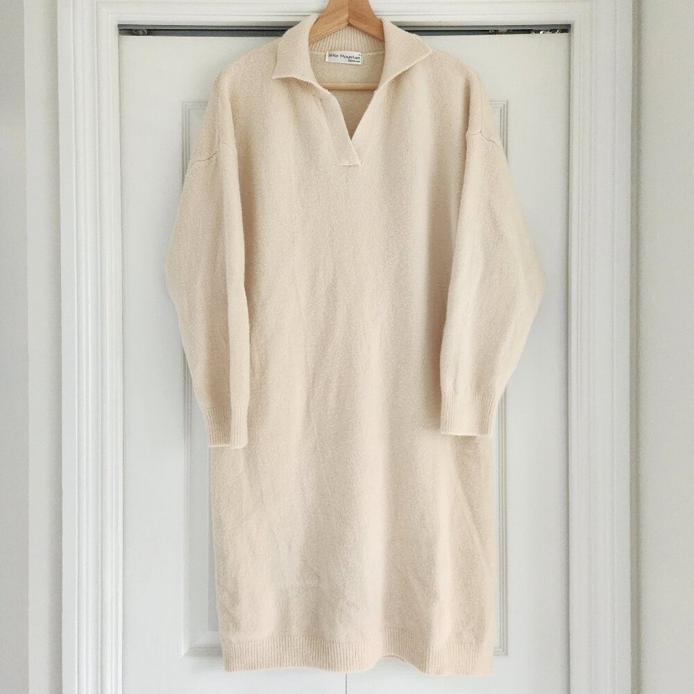 Cozy sweater dress